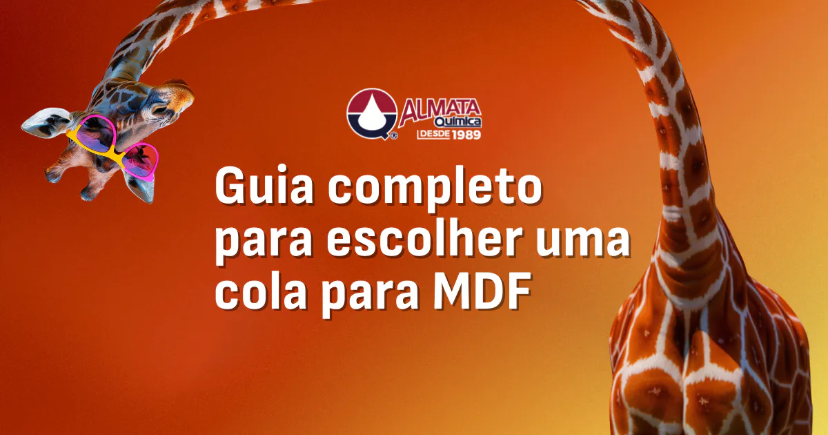 cola para mdf